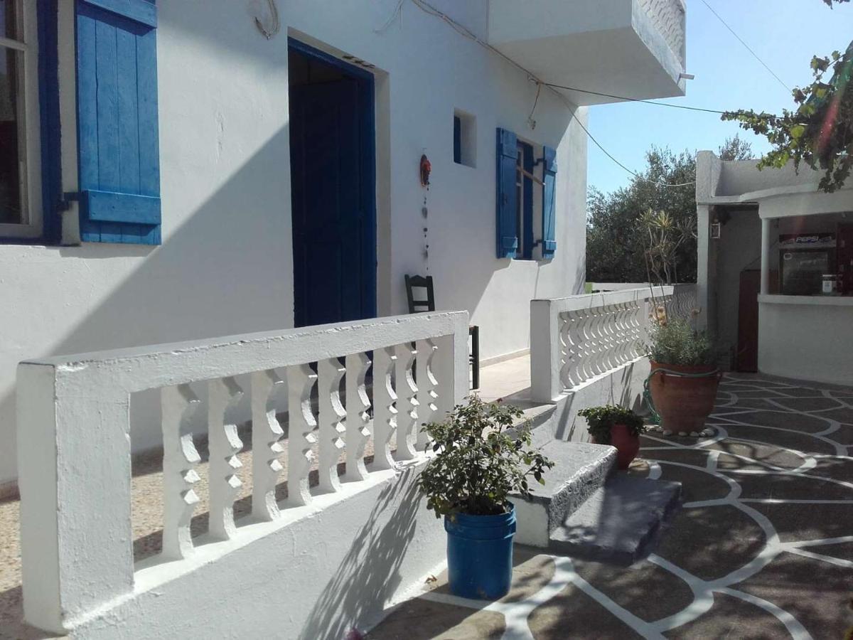 Nikos Apartments Lefkos  ภายนอก รูปภาพ